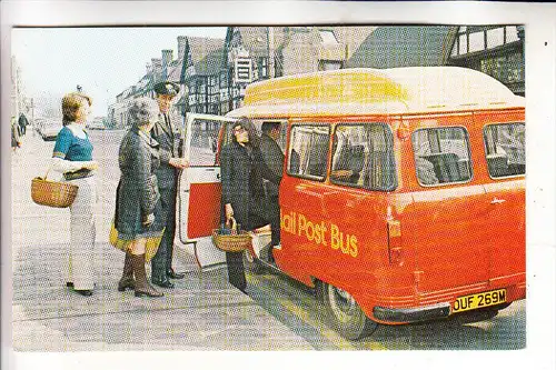 AUTO - COMMER SPACEVAN, Royal mail Post Bus, 2 postcards unused