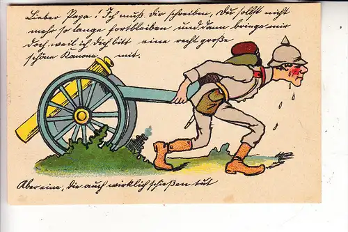 MILITÄR - Humor, Artillerie