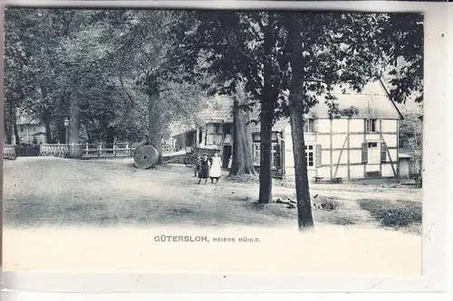 4830 GÜTERSLOH, Meiers Mühle, 1904