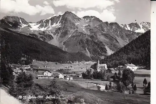 I 39029 SULDEN / SOLDA, Dorfansicht