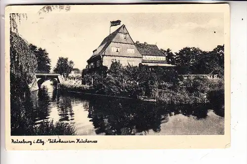 2418 RATZEBURG, Fährhaus am Küchensee, 1943