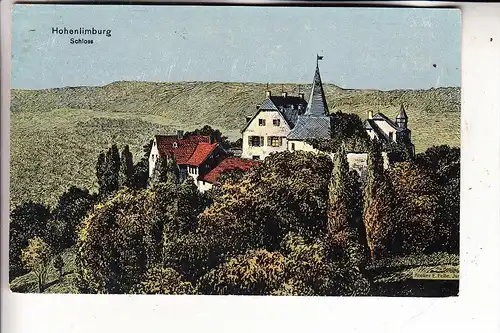 5800 HAGEN - HOHENLIMBURG, Schloss, Künstler-Karte Felle, 1911