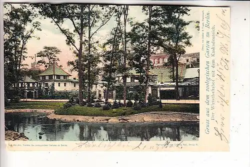 1000 BERLIN, Zoo, Wirtschaftshof, 1903