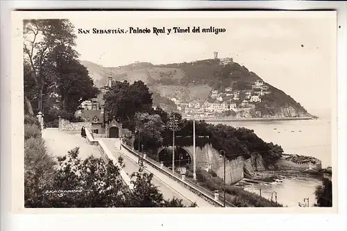 E 20000 SAN SEBASTIAN, Palacio Real y tunel di antiguo