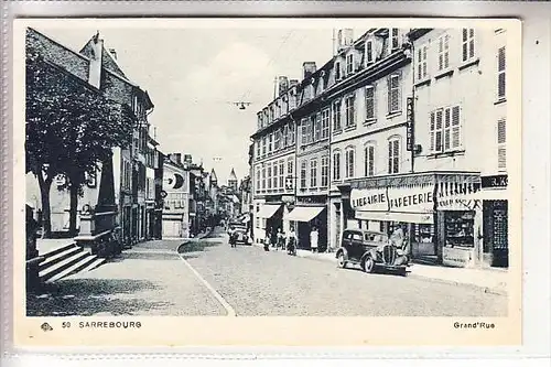 F 57400 SARREBOURG / SAARBURG, Grand Rue