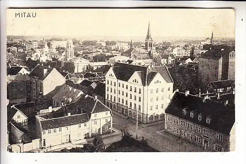 LETTLAND - MITAU / JELGAVA, Strassenansicht 1917