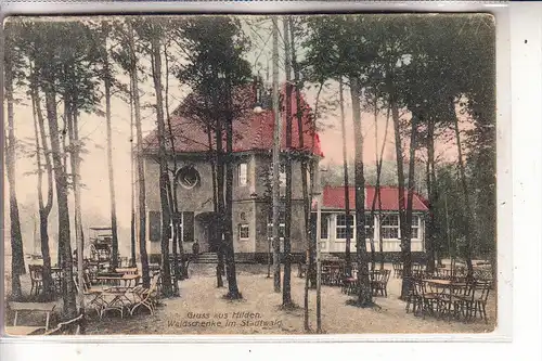 4010 HILDEN, Waldschänke im Stadtwald, 1910