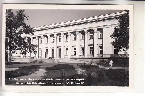 BIBLIOTHEK - SOFIA, National Bibliothek V. Kolaroff