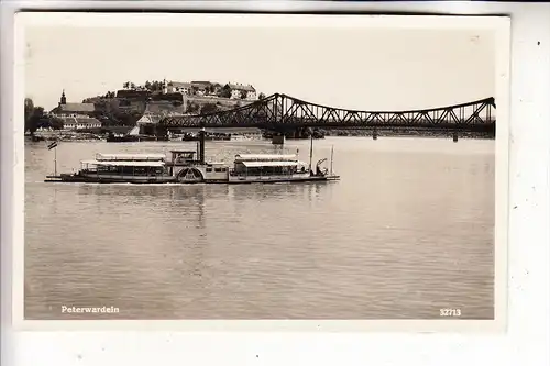SRBIJA / SERBIEN - NOVI SAD - PETROVARADIN, Binnenschiff "OCEK" Donau, Hrsg. Donau Dampfschifffahrtsges.