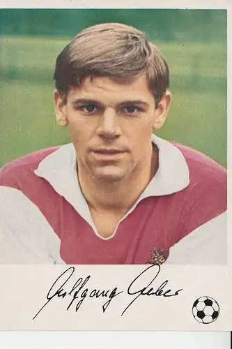 SPORT - FUSSBALL - 1.FC KÖLN - WOLFGANG WEBER - Autogrammkarte - Knorr zur WM 1966