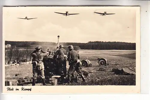 MILITÄR - 2.Weltkrieg, Wehrmacht, Flak im Kampf