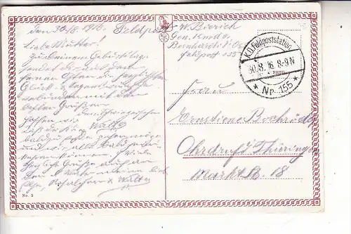 UKRAINE - KOWEL, Pomnik, 1916, deutsche Feldpost