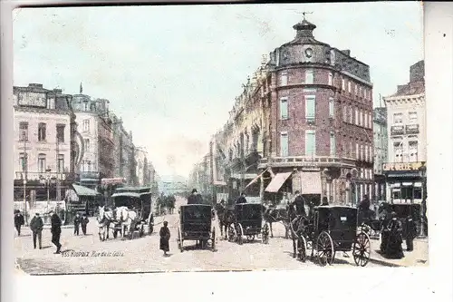 F 59110 ROUBAIX, Rue de la Gare, Chariots / Kutschen / Coaches