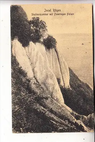 0-2355 SASSNITZ / Rügen, Stubbenkammer, Feuerregen Felsen