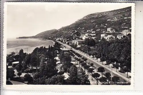 I 34100 TRIESTE - BARCOLA, Lungomare, 1954