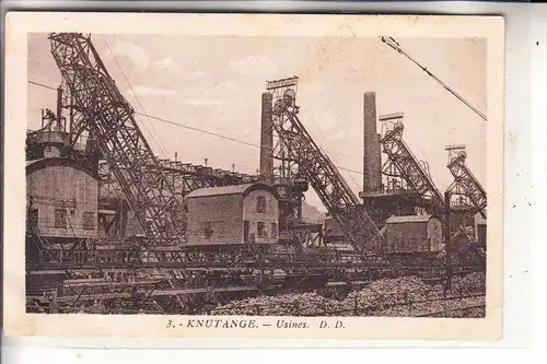 F 57240 KNUTANGE, Usines D.D., 1937