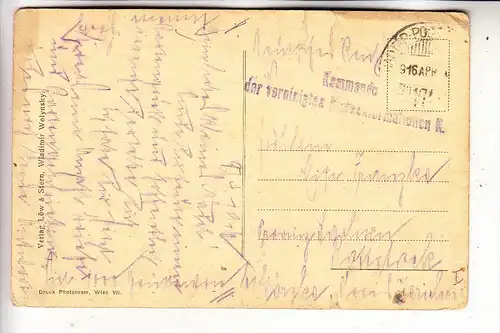 UKRAINE - WLADIMIR WOLYNSK / WOLODYMYR WOLYNSKYJ, Strassenansicht, 1916