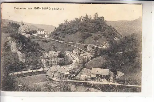 5419 DIERDORF - ISENBURG, Ortsansicht, 1913