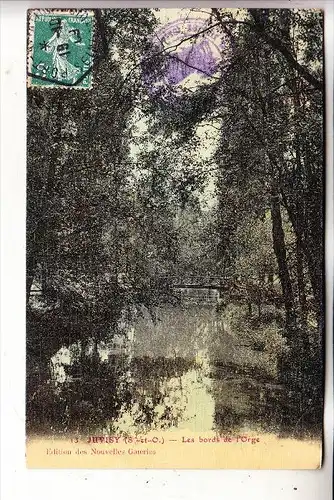 F 91260 JUVISY - sur - Orge, Les bords de l'Orge, 1909