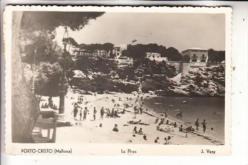E 07680 PORTO CRISTO, La Playa, 1950