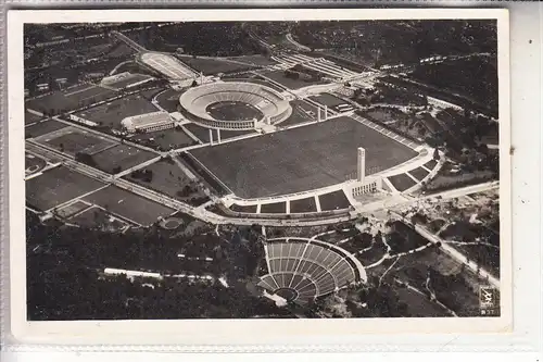 SPORT - OLYMPIA 1936 BERLIN, Reichssportfeld, Luftaufnahme