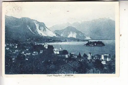 I 28838 STRESA, Lago Maggiore, Ortsansicht, 1925