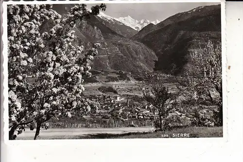 CH 3960 SIERRE / SIDERS, Panorama, 1957