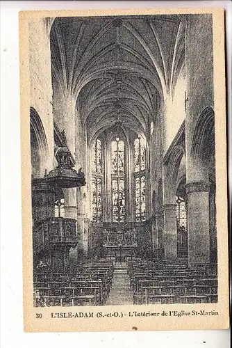 F 95290 L'ISLES ADAM, l'Eglise St. Martin