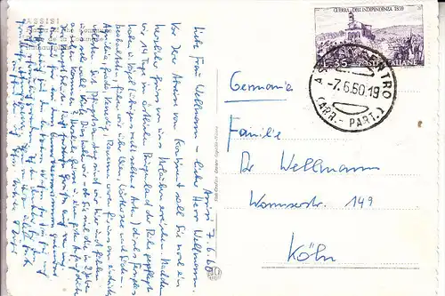 I 06081 ASSISI, Piazza del Comune, 1950