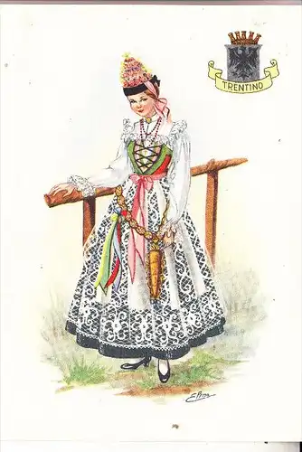 ITALIA / ITALIEN - TRENTINO, Costume / Trachten