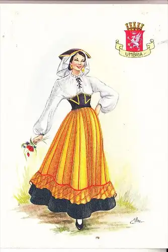 ITALIA / ITALIEN - UMBRIA, Costume / Trachten