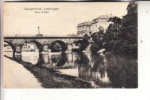 F 57200 SARREGUEMINES / SAARGEMÜND, Neue Brücke