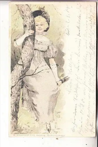 MODE - Kleidung, Romantik, 1900, Verlag: Kimmelstiel-Hamburg
