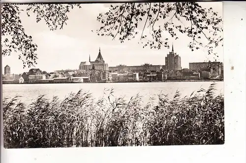 0-2500 ROSTOCK, Blick über die Warnow, 1961