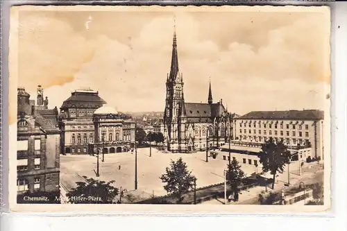 0-9000 CHEMNITZ, Aolf - Hitler - Platz