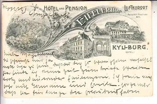 5524 KYLLBURG, Hotel Pension Eifelerhof, 1905
