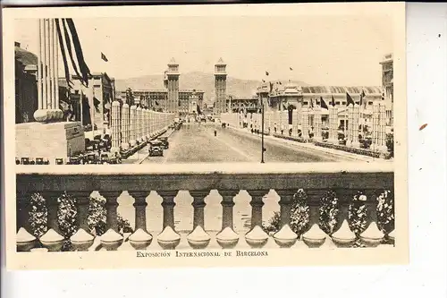 EXPO - BARCELONA  1929, Avenida Raina Maria Cristina