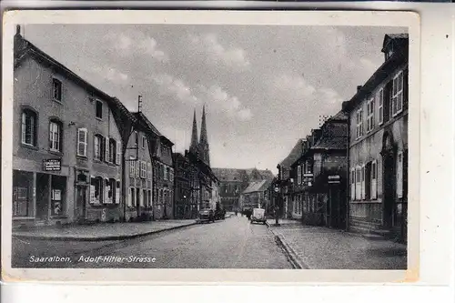 F 57430 SAARALBE / SAARALBEN, Adolf-Hitler-Strasse, 18.10.45