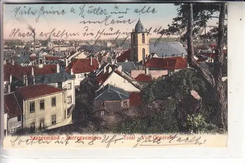 F 57200 SARREGUEMINES / SAARGEMÜND, Panorama, 1911, color