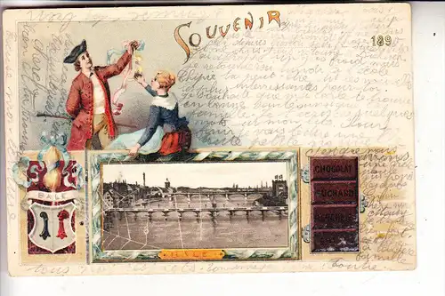 CH 4000 BASEL, Souvernir..., 189...