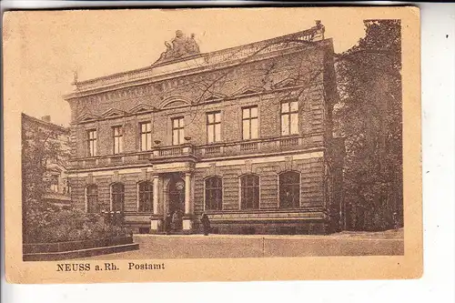 4040 NEUSS, Postamt, 1922