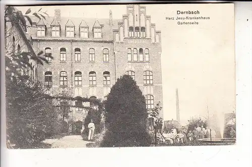 5419 DERNBACH, Herz-Jesu-Krankenhaus, Gartenseite, 1915