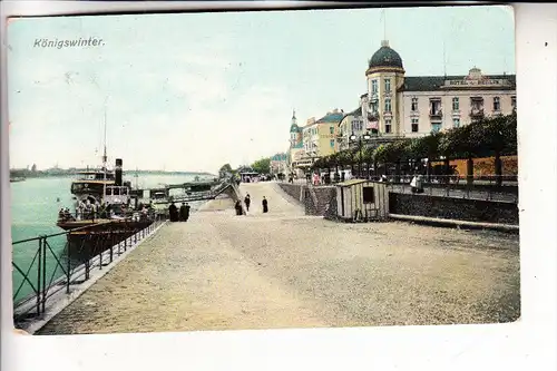 5330 KÖNIGSWINTER, Rheinpromenade, 1908
