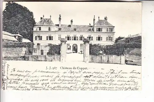 CH 1296 COPPET, Chateau, 1907