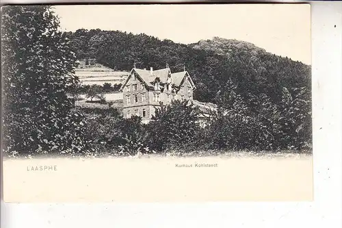 5928 BAD LAASPHE, Kurhaus Kohlstaedt, ca. 1905, ungeteilte Rückseite