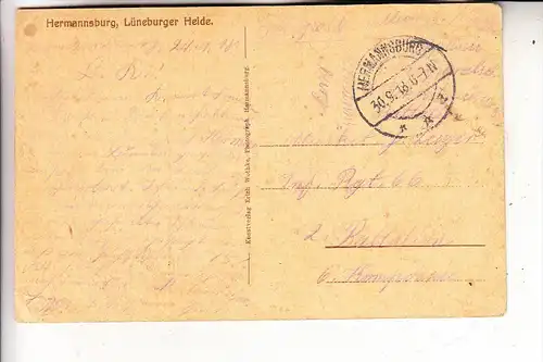 3102 HERMANNSBURG, Ortsansicht, 1918