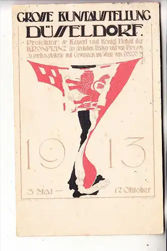 4000 DÜSSELDORF, EREIGNIS, Grosse Kunstausstellung 1913