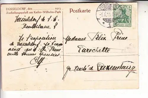 4000 DÜSSELDORF, EREIGNIS, Grosse Kunstausstellung 1913