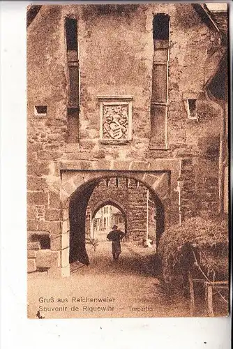 F 68340 REICHENWEIER / RIQUEWIHR, Torpartie