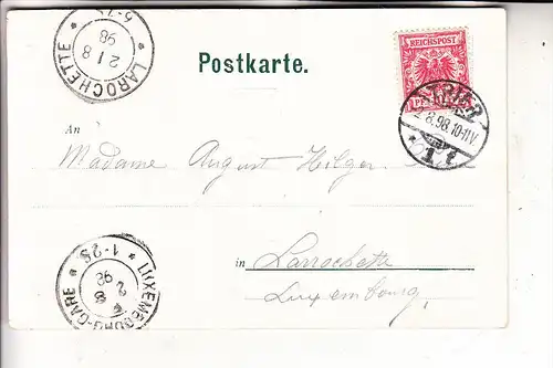 KÜNSTLER / ARTIST - EMIL NOLDE / Hansen, Berggesichter, Verlag: Prantl-München, 1898, sehr gute Erhaltung